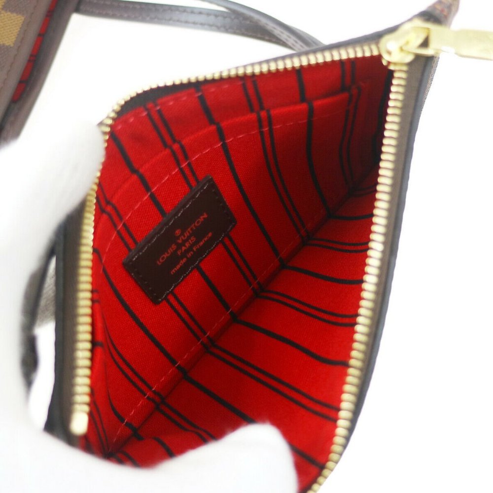 Auth NEW Louis Vuitton Neverfull PM damier with wallet - Picture 2 of 10